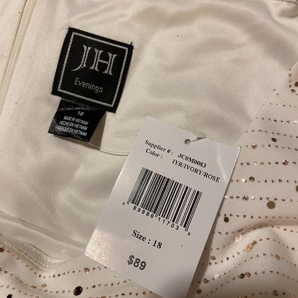 NWT JH Evenings Dress, Size 18 - Picture 3 of 4